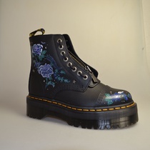 dr martens sinclair mystic garden floral black 