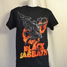 t-shirt black sabbath burning denom 