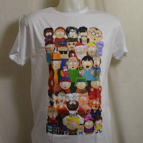 t-shirt southpark town group 