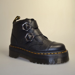 dr martens devon flover black 