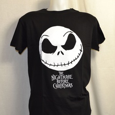 t-shirt nightmare before christmas jack face 