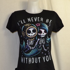 dames t-shirt akumu ill never be without you 