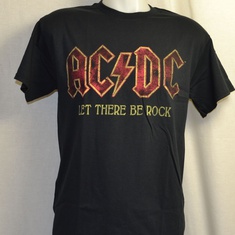 t-shirt acdc sounds light drums