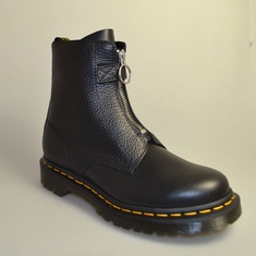 dr martens pascal front zip black 