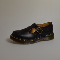 dr martens polley black smooth