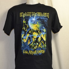 t-shirt iron maiden life after death 