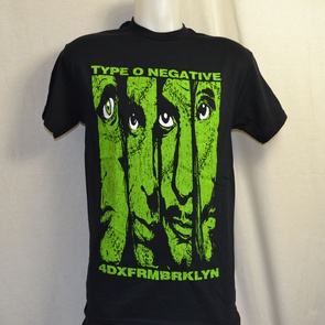 t-shirt type o negative faces 