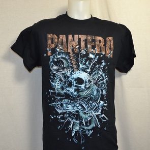 t-shirt pantera skull and snakes