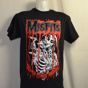 t-shirt misfits death comes ripping 