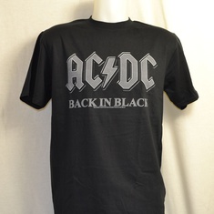 t-shirt acdc back in black 