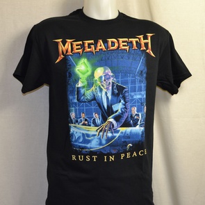 t-shirt megadeth rust in peace