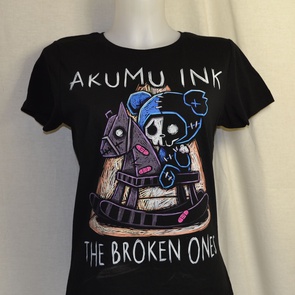 dames t-shirt akumu the broken ones 