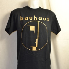 t-shirt bauhaus spirit logo gold