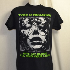 t-shirt type o negative with my blood